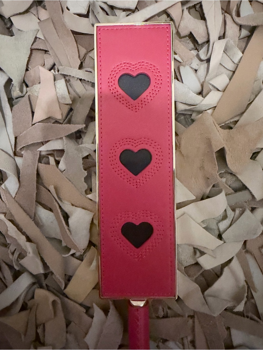 Honey Birdette Pink Heart Cutout Paddle - Picture 2 of 5